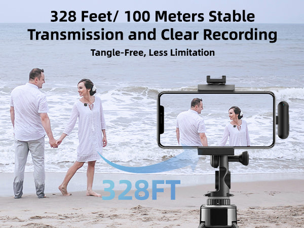 Wireless Microphone for iPhone 17 16 15 - AI Noise Cancelling Mini Lavalier Mic USB C for Android Phone with 35H Charging Case for Video Recording Vlogging YouTube TikTok