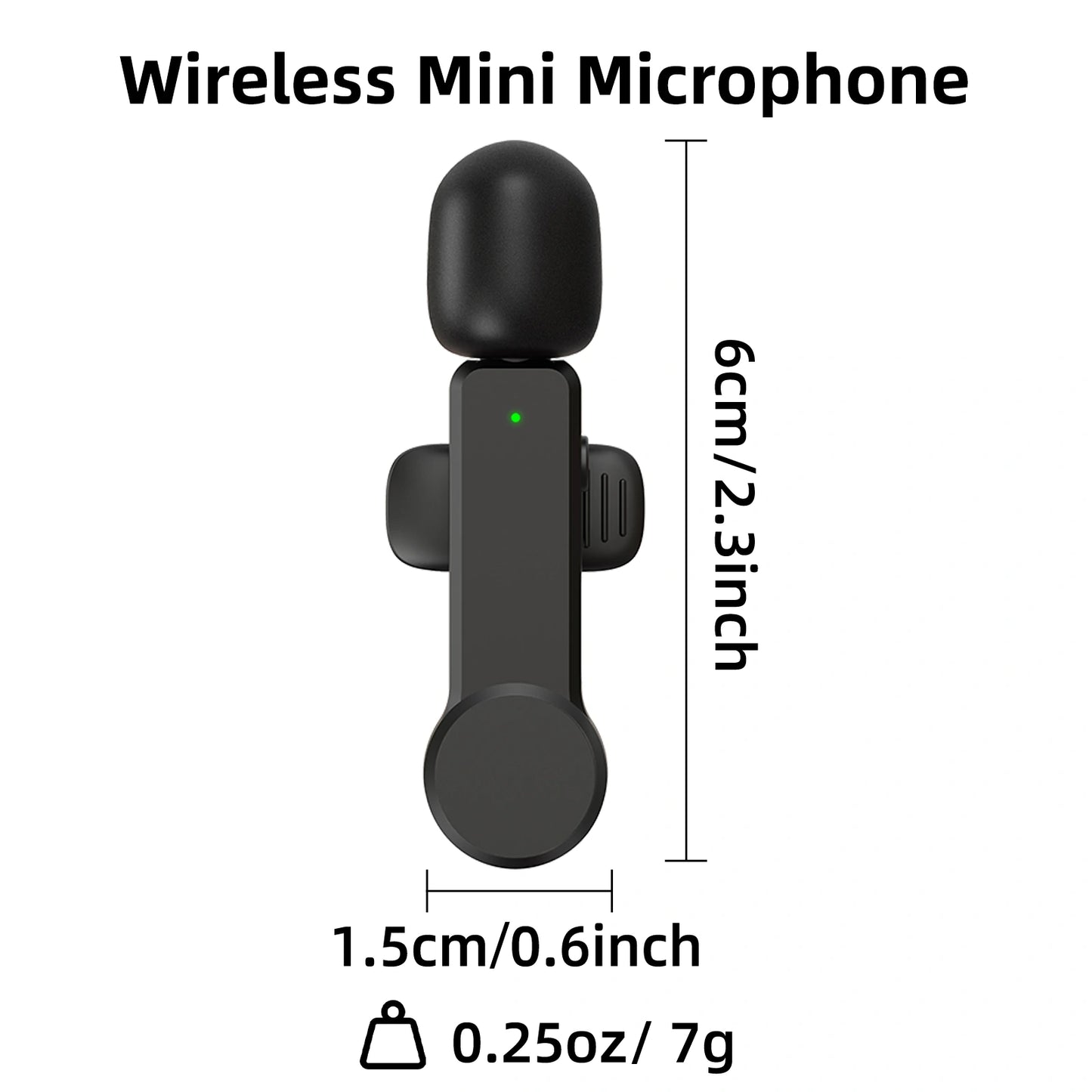 NPTCL Mini Mic Wireless Lapel (Dual Pack)