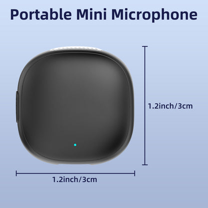 Wireless Microphone for iPhone 17 16 15 - AI Noise Cancelling Mini Lavalier Mic USB C for Android Phone with 35H Charging Case for Video Recording Vlogging YouTube TikTok