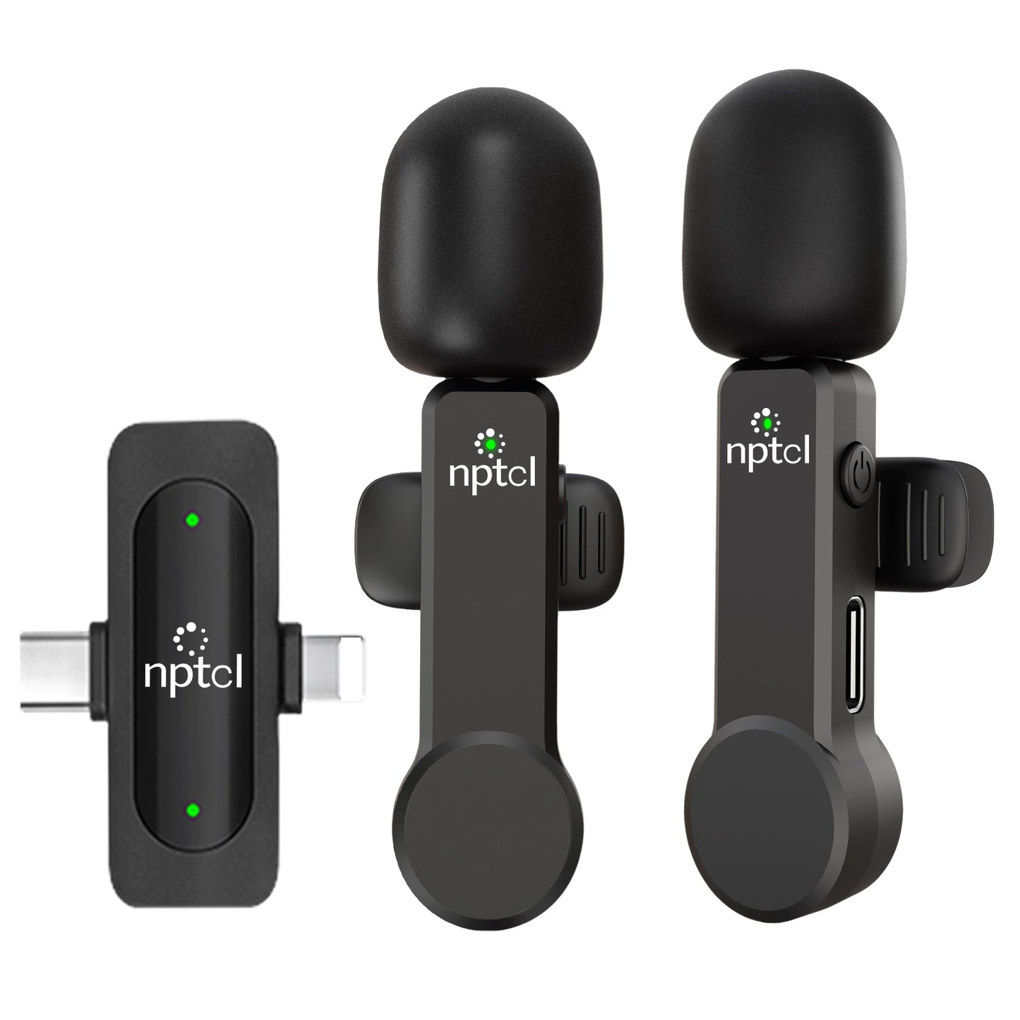NPTCL Mini Mic Wireless Lapel (Dual Pack)