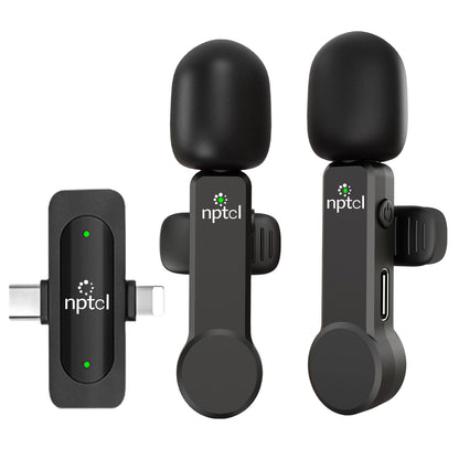 NPTCL Mini Mic Wireless Lapel (Dual Pack)